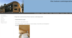 Desktop Screenshot of maisoncontemporaine.net
