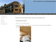 Tablet Screenshot of maisoncontemporaine.net